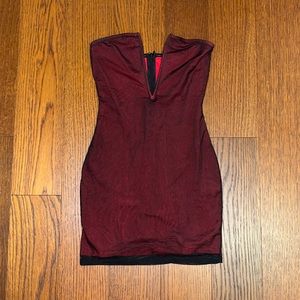 Superdown Jorden Mesh Mini Dress